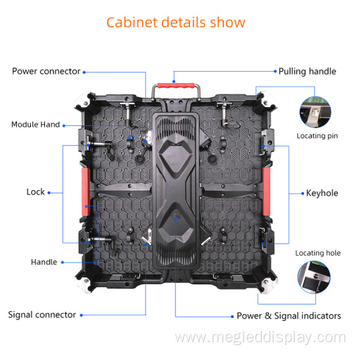 LED Video Wall For Outdoor Wedding Stage Background